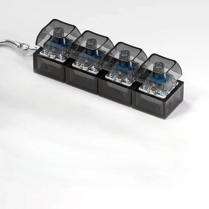 LED Keyboard Key Chain Fidget Toy
